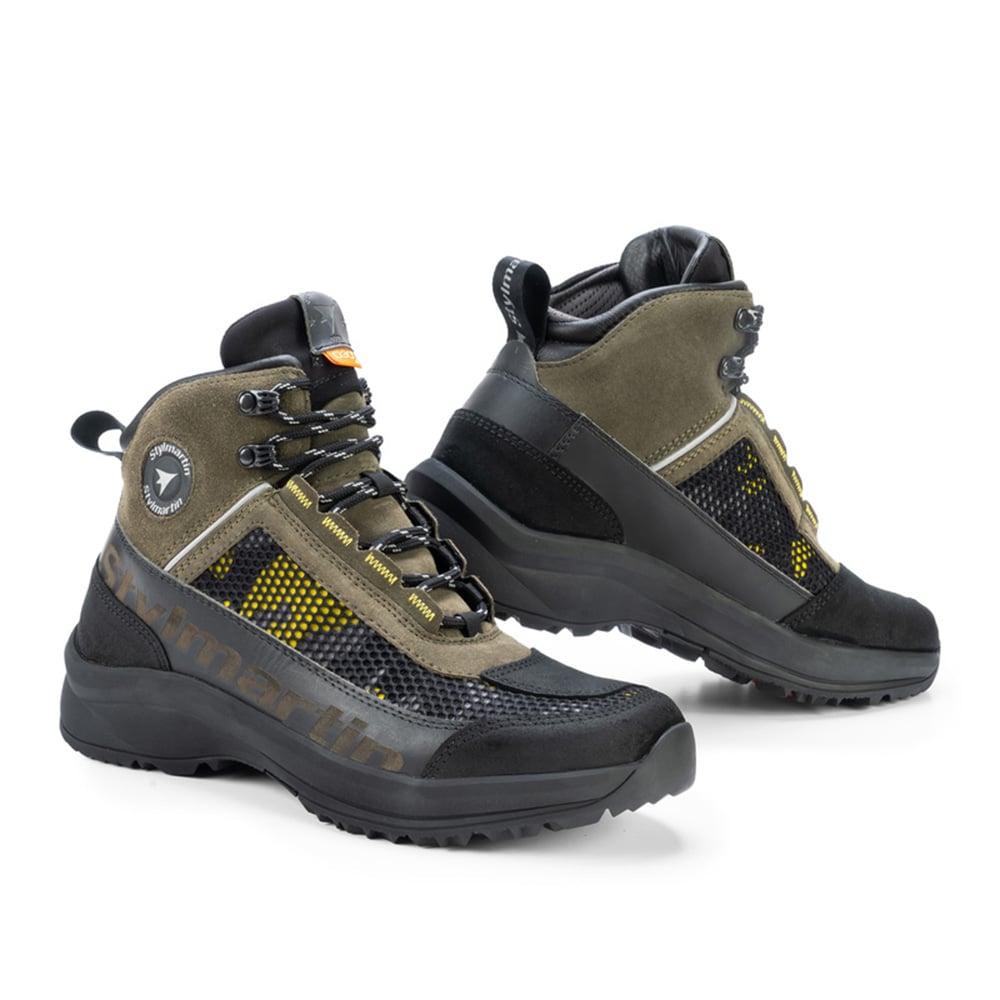 Image of Stylmartin Vertigo Air Motorcycle Shoes Mud Camo Talla 44