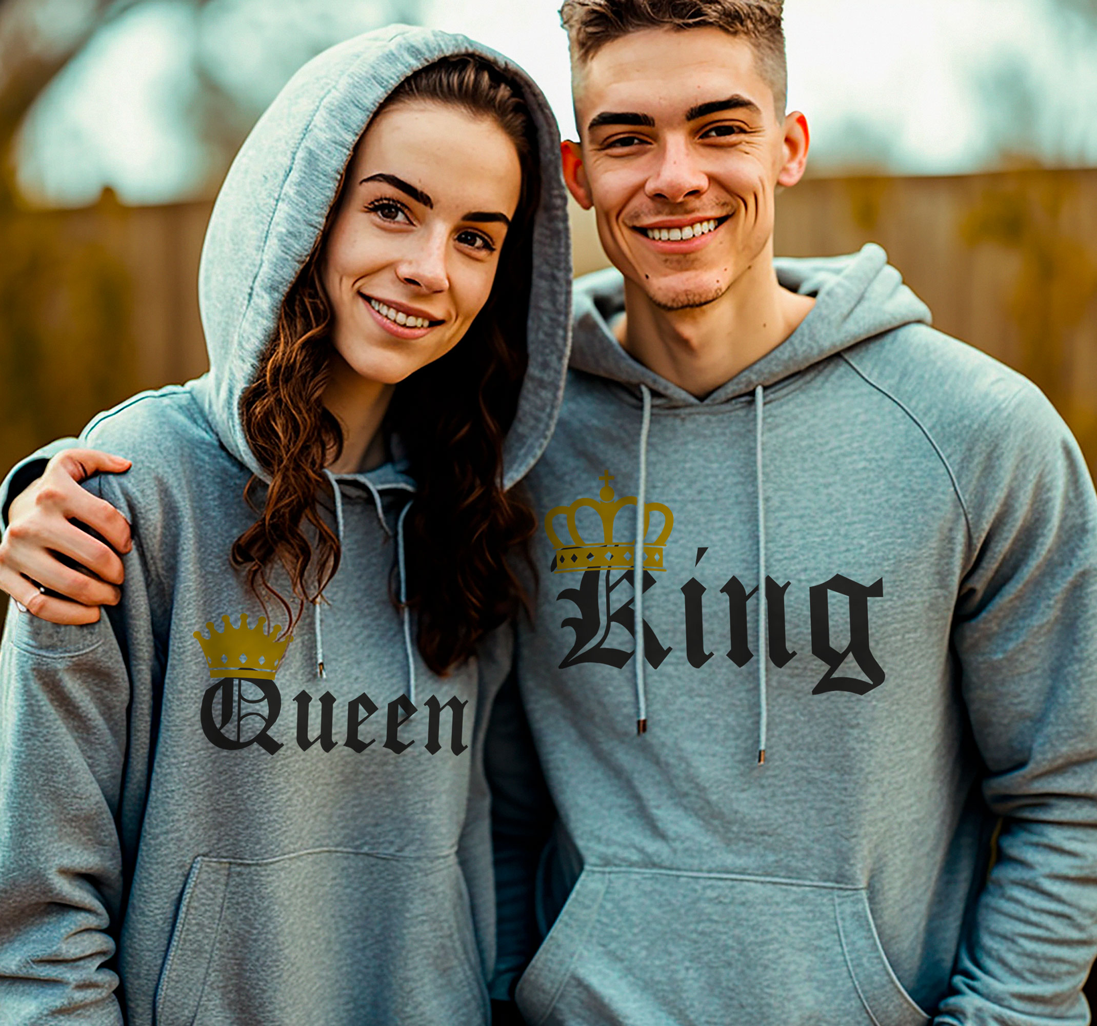 Image of Sudaderas para parejas de reyes