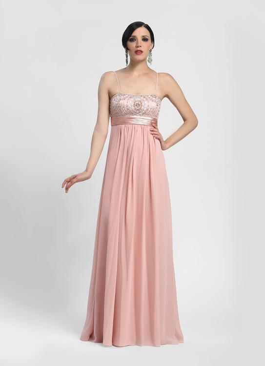 Image of Sue Wong - N4170 Spaghetti Straps Embellished A-line Gown