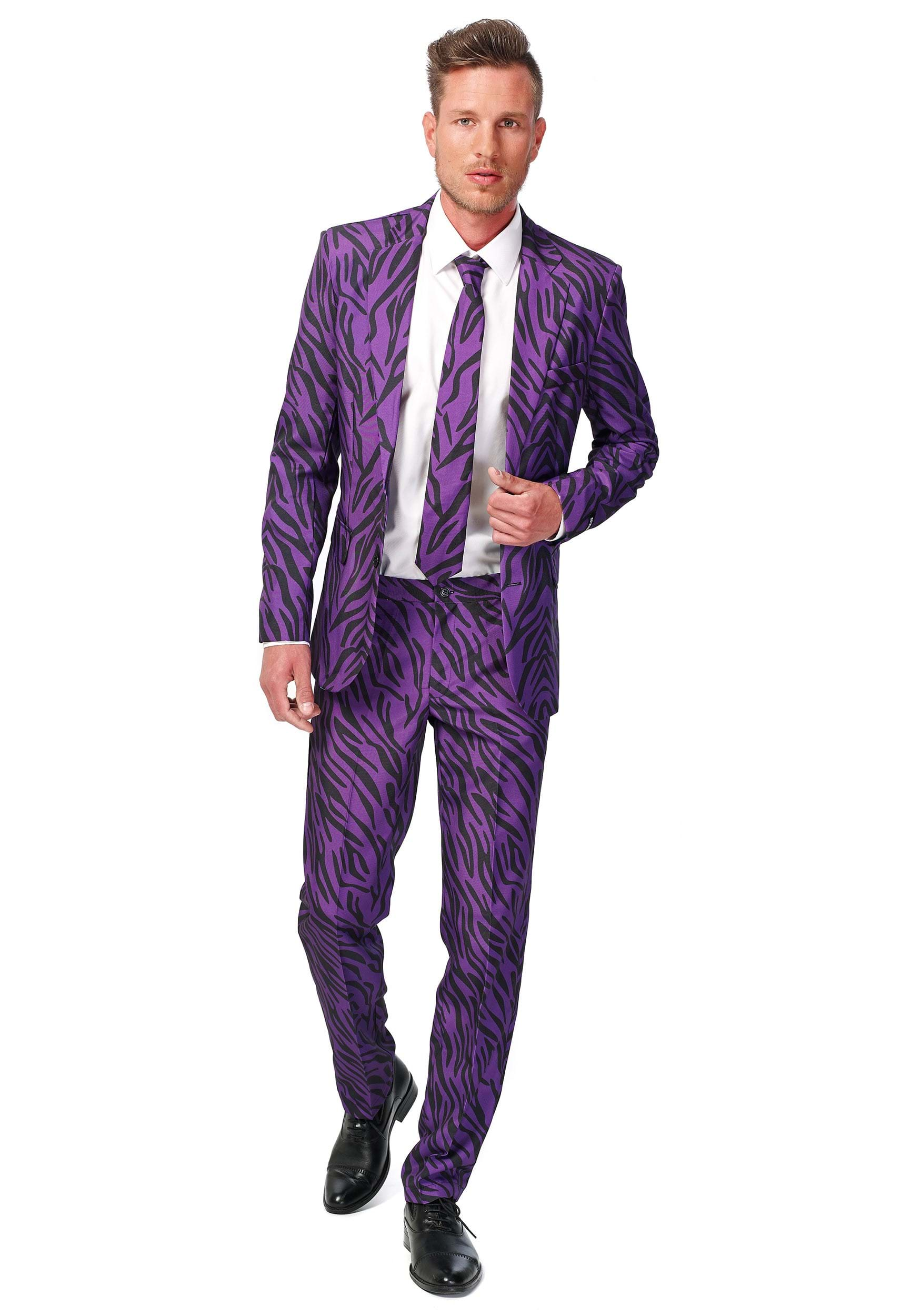 Image of SuitMeister Basic Pimp Tiger Suit Men's Costume ID OSOBAS0001-L