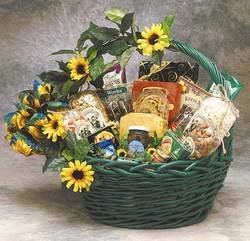 Image of Sunflower Gift Basket