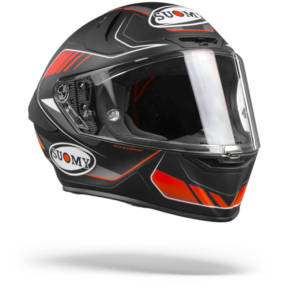 Image of Suomy SR-GP Gamma Matt Red Full Face Helmet Size XL ID 8020838340026