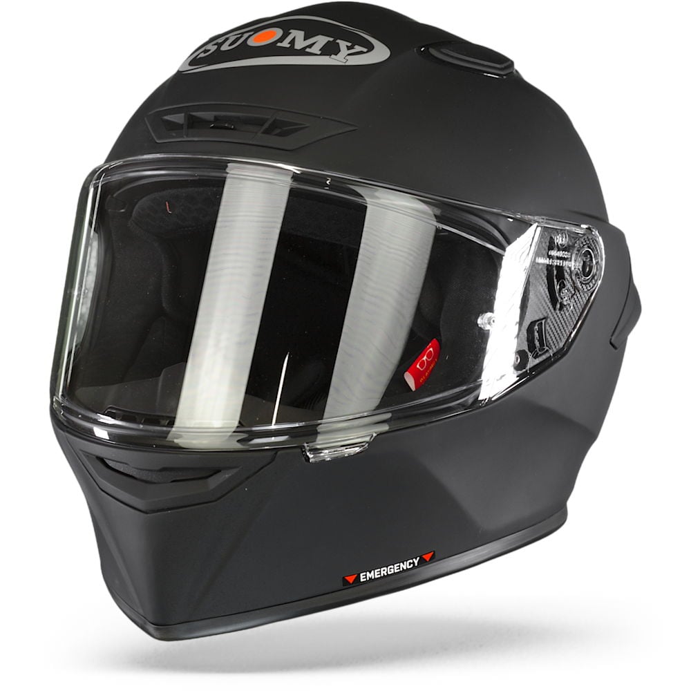 Image of Suomy Track 1 Black Full Face Helmet Talla 2XL