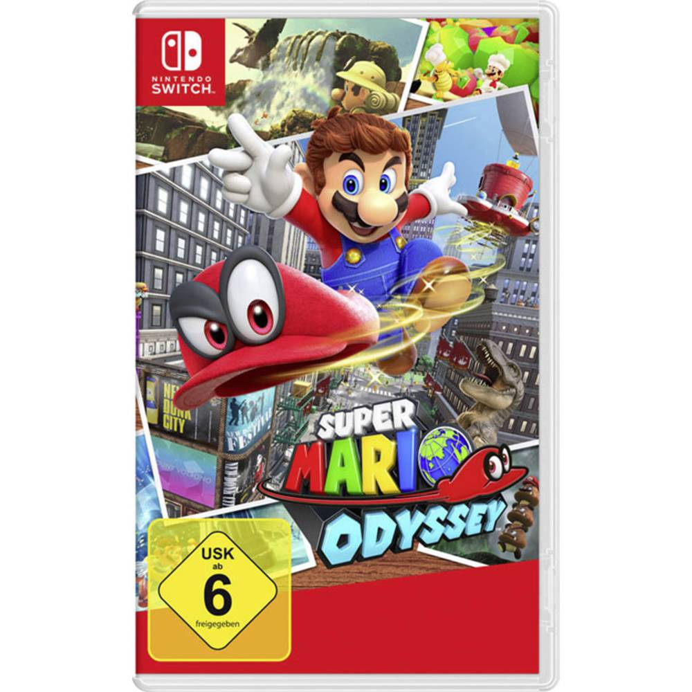 Image of Super Mario Odyssey Nintendo Switch USK ratings: 6