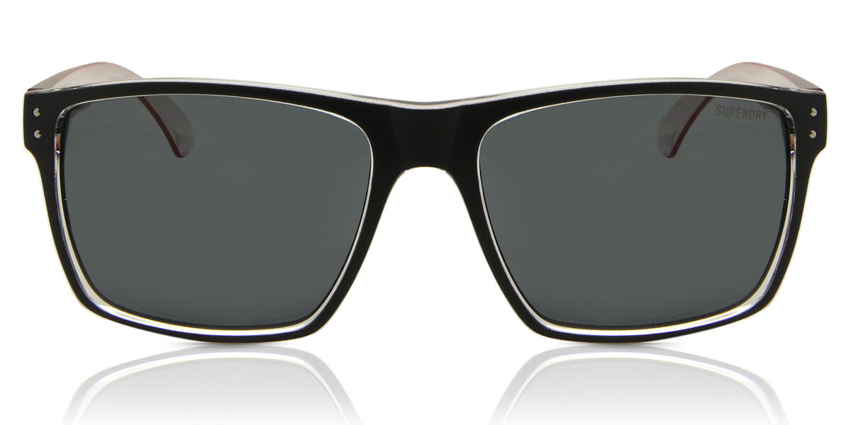 Image of Superdry SDS KOBE 189 56 Lunettes De Soleil Homme Noires FR