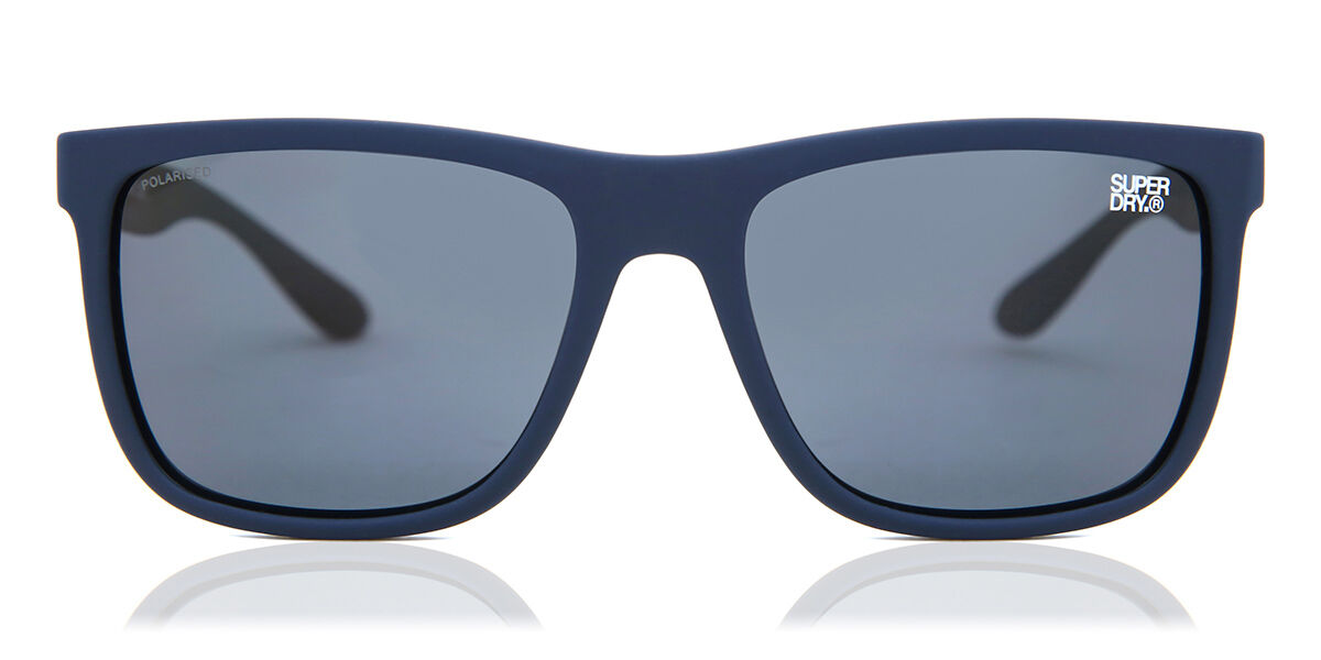 Image of Superdry SDS RUNNERX Polarized 122P Óculos de Sol Azuis Masculino PRT