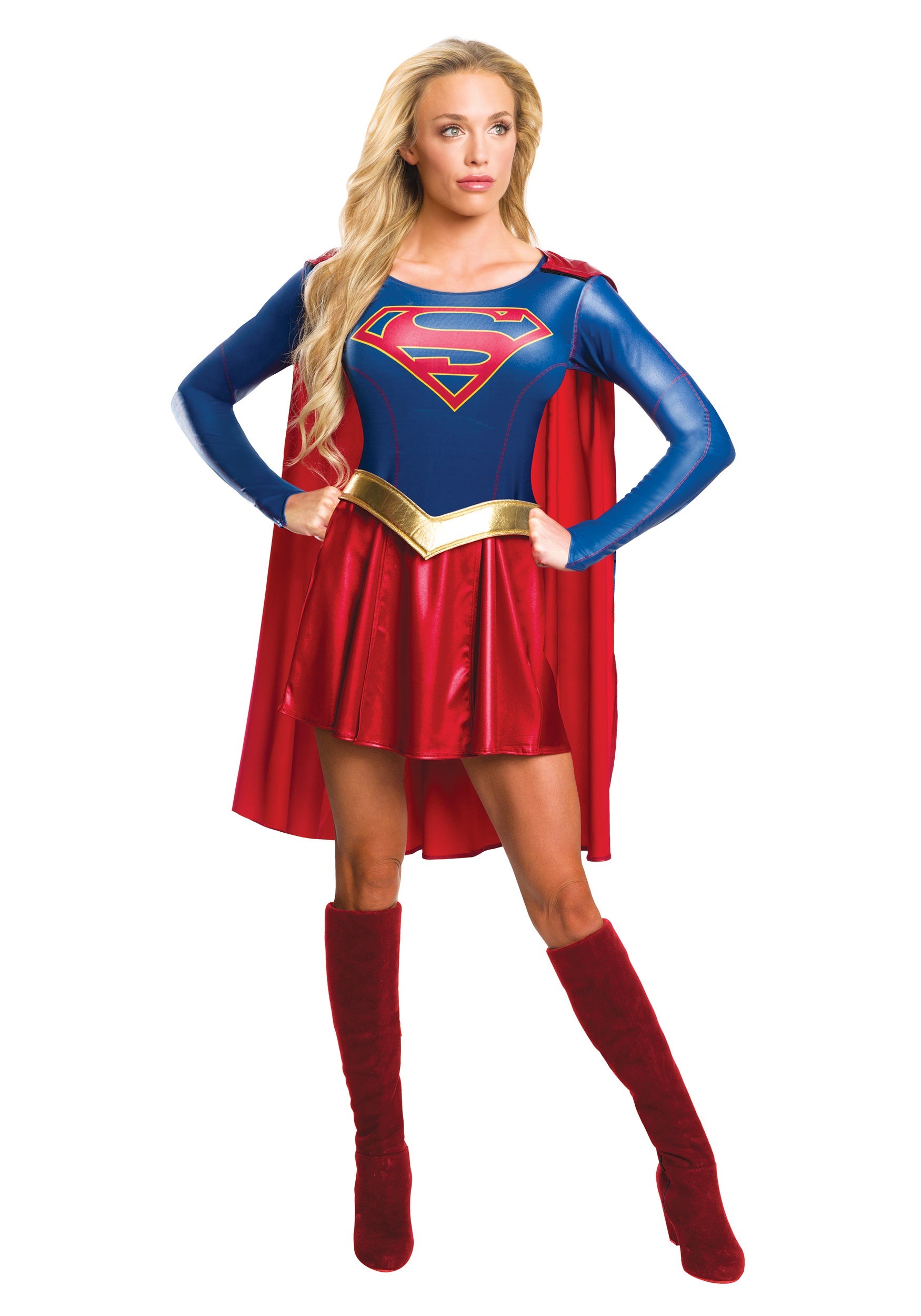 Image of Supergirl TV Costume for Women ID RU820238-L