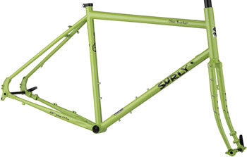 Image of Surly Disc Trucker Frameset - Pea Lime Soup 700