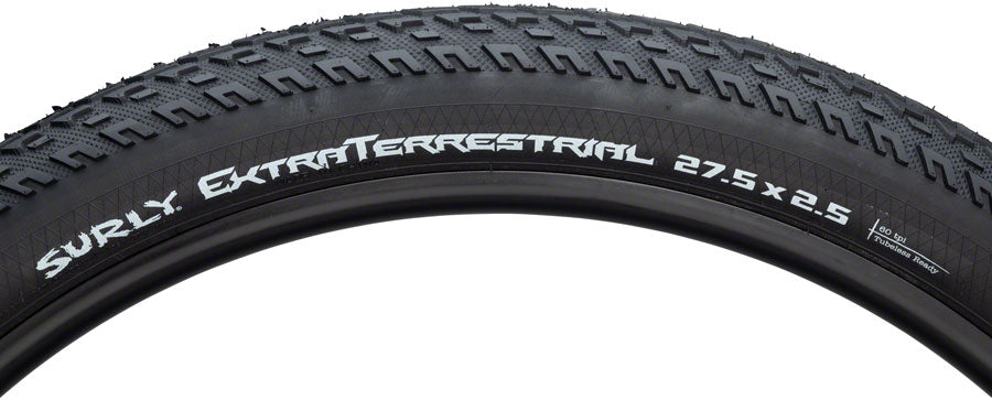 Image of Surly ExtraTerrestrial Tire - Tubeless Folding Black 60tpi