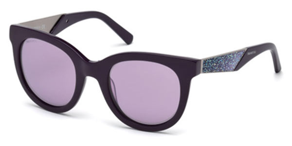 Image of Swarovski SK0126 81Z Óculos de Sol Purple Masculino BRLPT