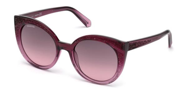 Image of Swarovski SK0178 80F Óculos de Sol Purple Feminino PRT