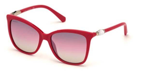 Image of Swarovski SK0227 66U Óculos de Sol Vermelhos Feminino PRT