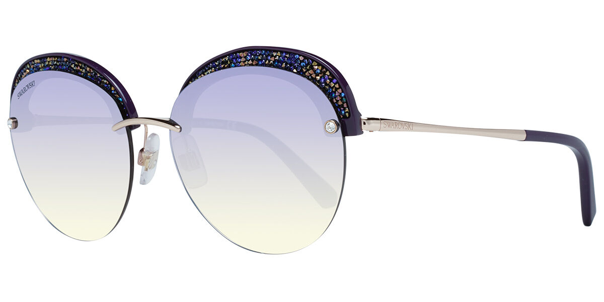 Image of Swarovski SK0256 28Z Óculos de Sol Dourados Feminino PRT