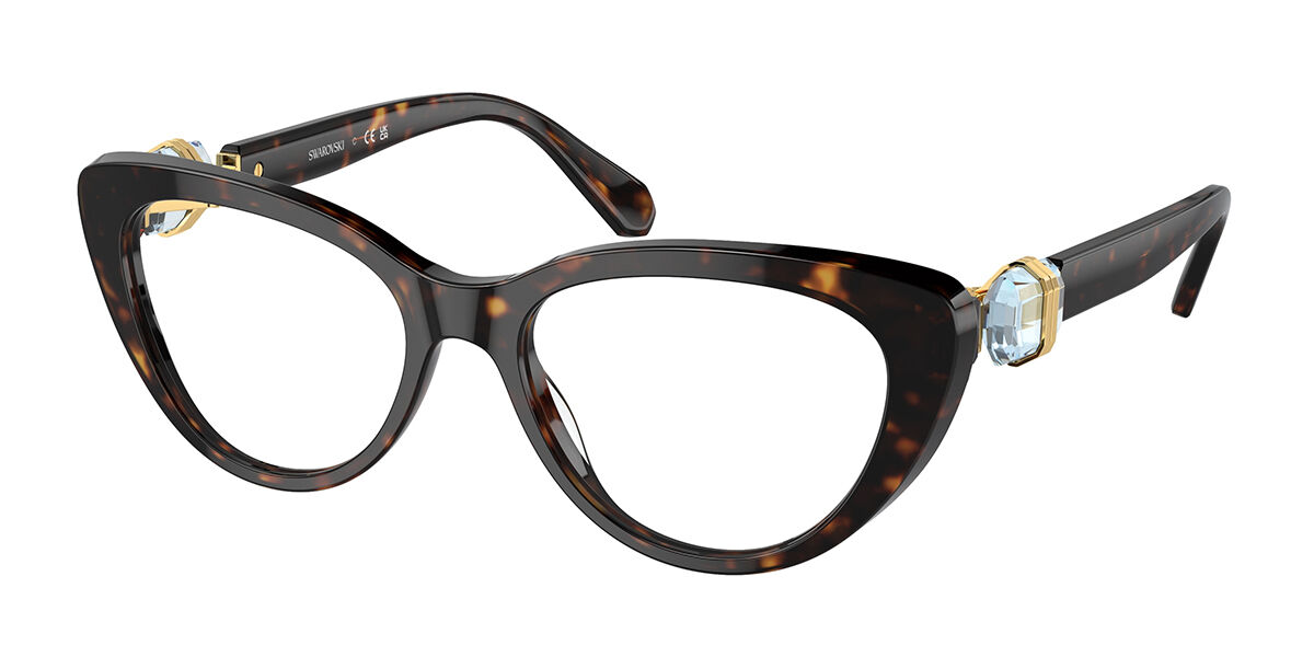 Image of Swarovski SK2005 1002 Óculos de Grau Tortoiseshell Feminino PRT