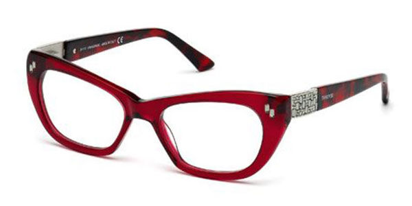 Image of Swarovski SK5076 069 Óculos de Grau Vermelhos Feminino PRT