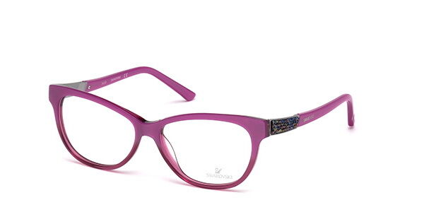 Image of Swarovski SK5170 083 Óculos de Grau Purple Feminino PRT