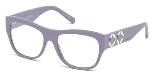 Image of Swarovski SK5213 078 Óculos de Grau Purple Feminino PRT