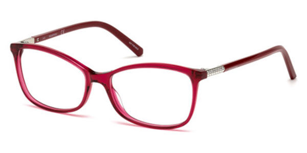 Image of Swarovski SK5239 066 Óculos de Grau Vermelhos Feminino BRLPT