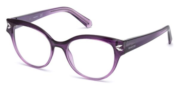 Image of Swarovski SK5266 080 Óculos de Grau Purple Feminino PRT