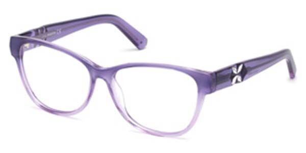 Image of Swarovski SK5281 083 Óculos de Grau Purple Feminino PRT