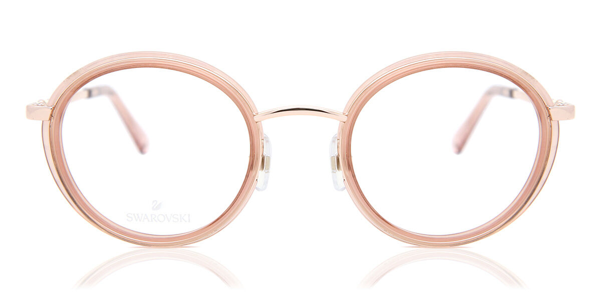 Image of Swarovski SK5305 074 Óculos de Grau Cor-de-Rosa Feminino PRT