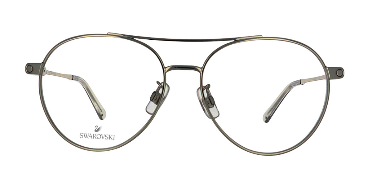 Image of Swarovski SK5324-H 016 Óculos de Grau Prata Feminino PRT