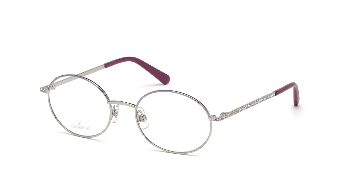 Image of Swarovski SK5335 16B Óculos de Grau Purple Feminino BRLPT