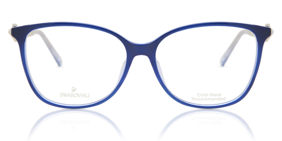 Image of Swarovski SK5367 092 Óculos de Grau Azuis Feminino BRLPT