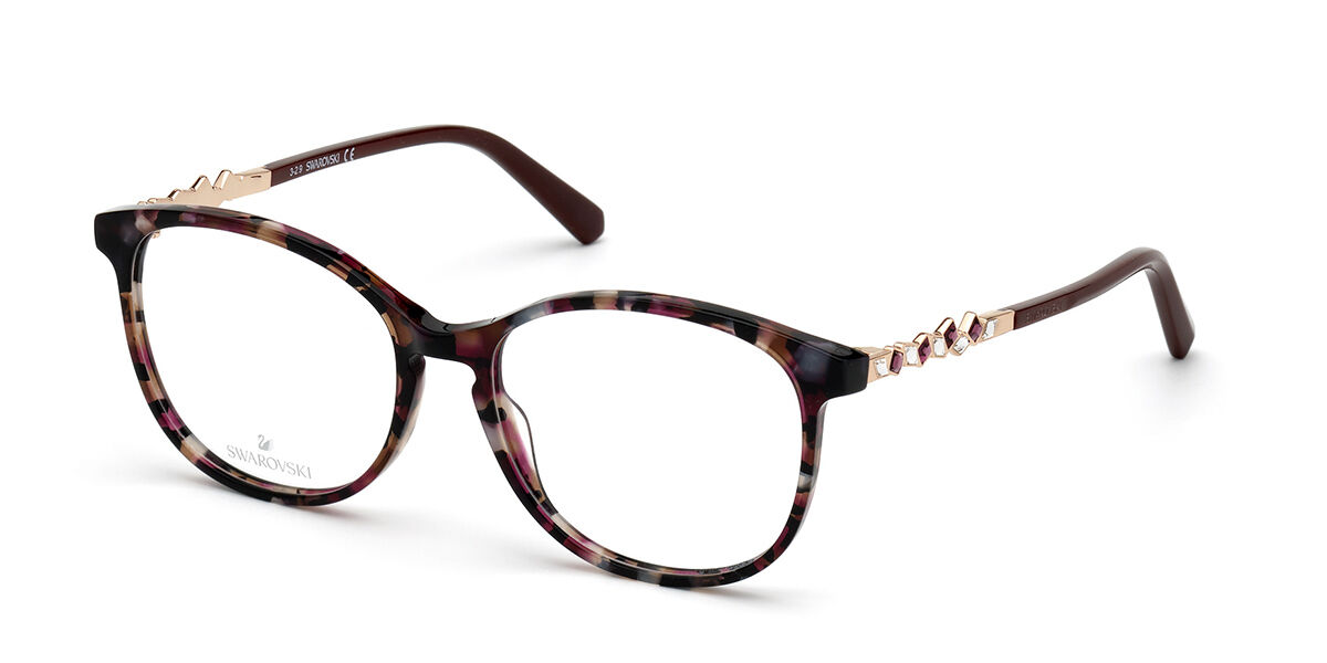 Image of Swarovski SK5370 55B Óculos de Grau Tortoiseshell Feminino BRLPT