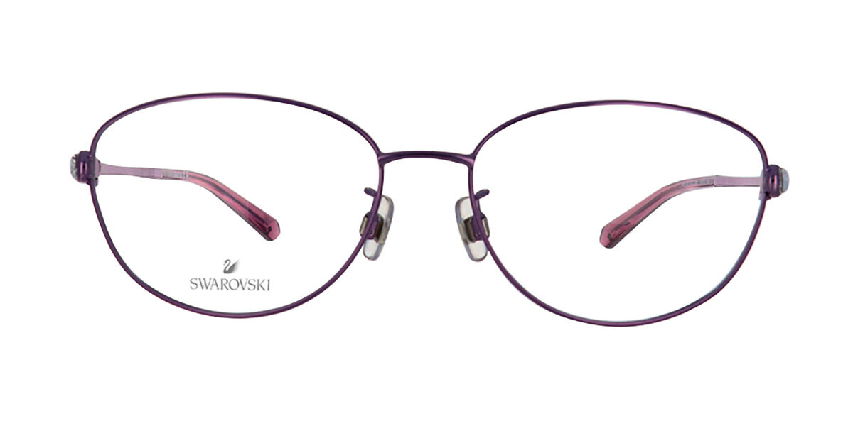 Image of Swarovski SK5377D Asian Fit 081 Óculos de Grau Purple Feminino PRT