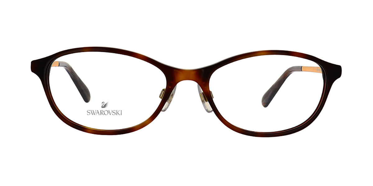 Image of Swarovski SK5379D Asian Fit 050 Óculos de Grau Marrons Feminino PRT