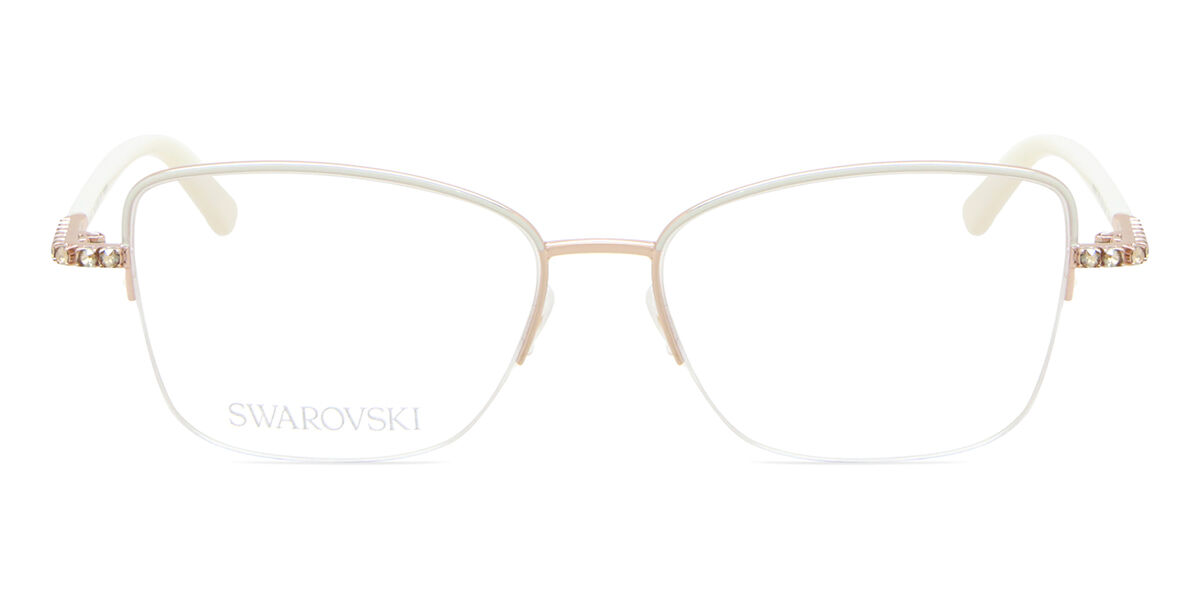 Image of Swarovski SK5472 025 Óculos de Grau Rose-Dourados Feminino BRLPT