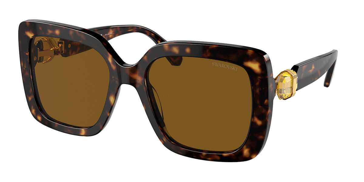 Image of Swarovski SK6001 Polarized 100283 Óculos de Sol Feminino Tortoiseshell BRLPT