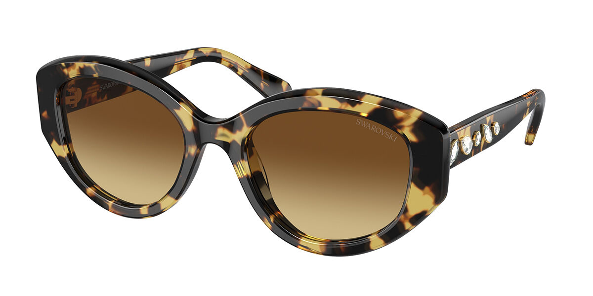 Image of Swarovski SK6005 100913 Óculos de Sol Tortoiseshell Feminino PRT