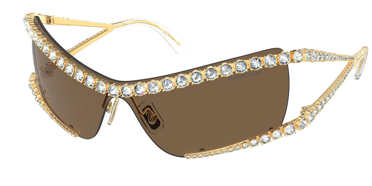 Image of Swarovski SK7022 400473 Óculos de Sol Dourados Feminino PRT