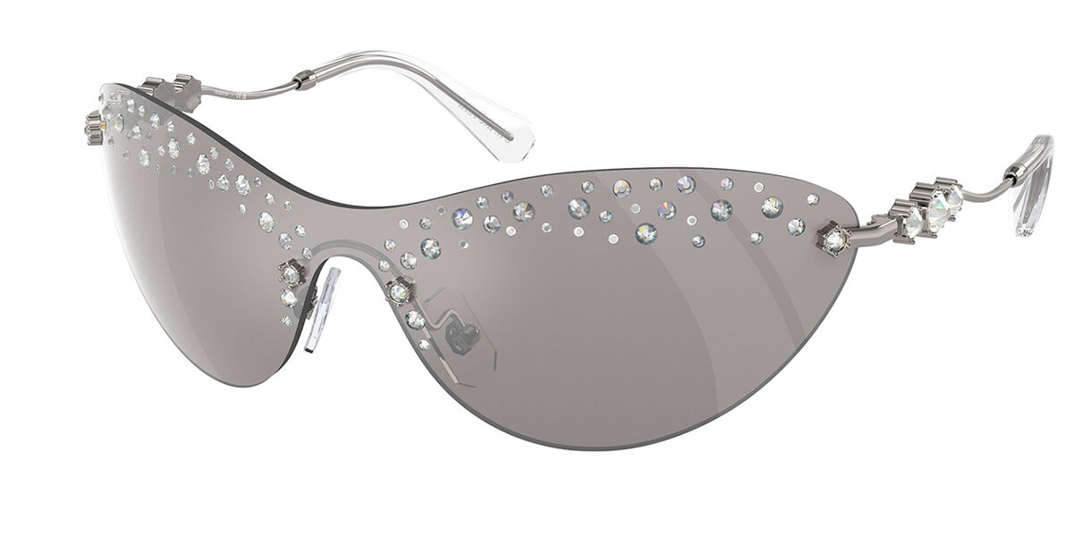 Image of Swarovski SK7023 40096G Óculos de Sol Gunmetal Feminino PRT