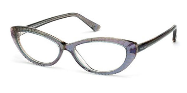 Image of Swarovski SW5066 095 Óculos de Grau Purple Feminino PRT