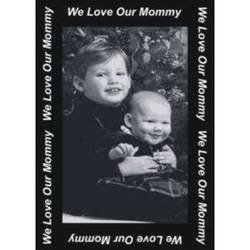 Image of Sweetheart Personalized Photo Throw