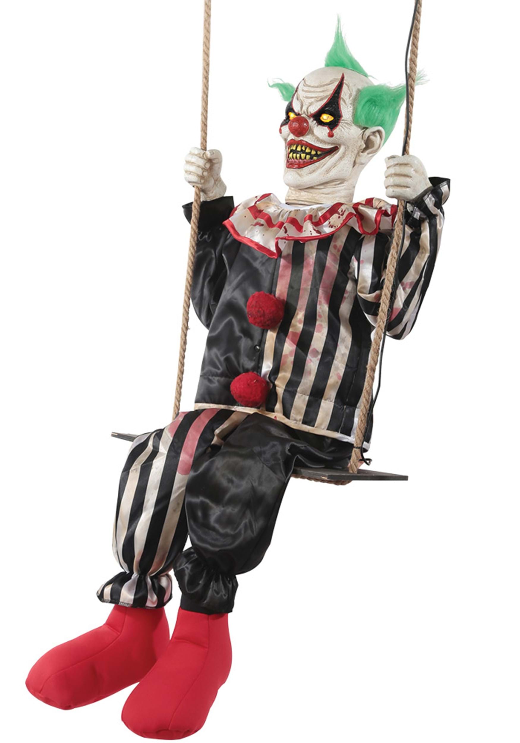 Image of Swinging Animated Chuckles Evil Clown Prop ID MOMR124531-ST
