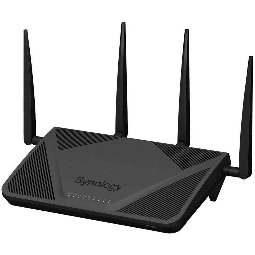Image of Synology RT2600ac Wi-Fi router 24 GHz 5 GHz 26 GBit/s