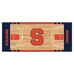 Image of Syracuse University Basketball Court Runner Rug