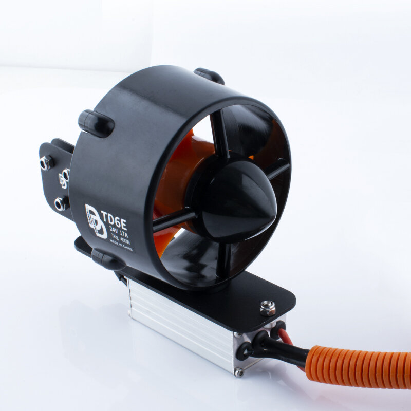Image of TD6E 400W 24V RC Booster with ESC Underwater Thruster Electric Diving Boat Motor for Rubber Boat Surfboard