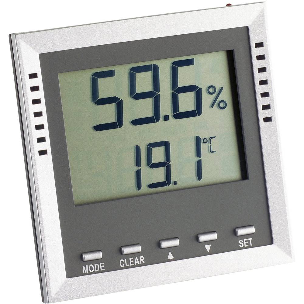 Image of TFA Dostmann KLIMA GUARD Thermo-hygrometer Silver