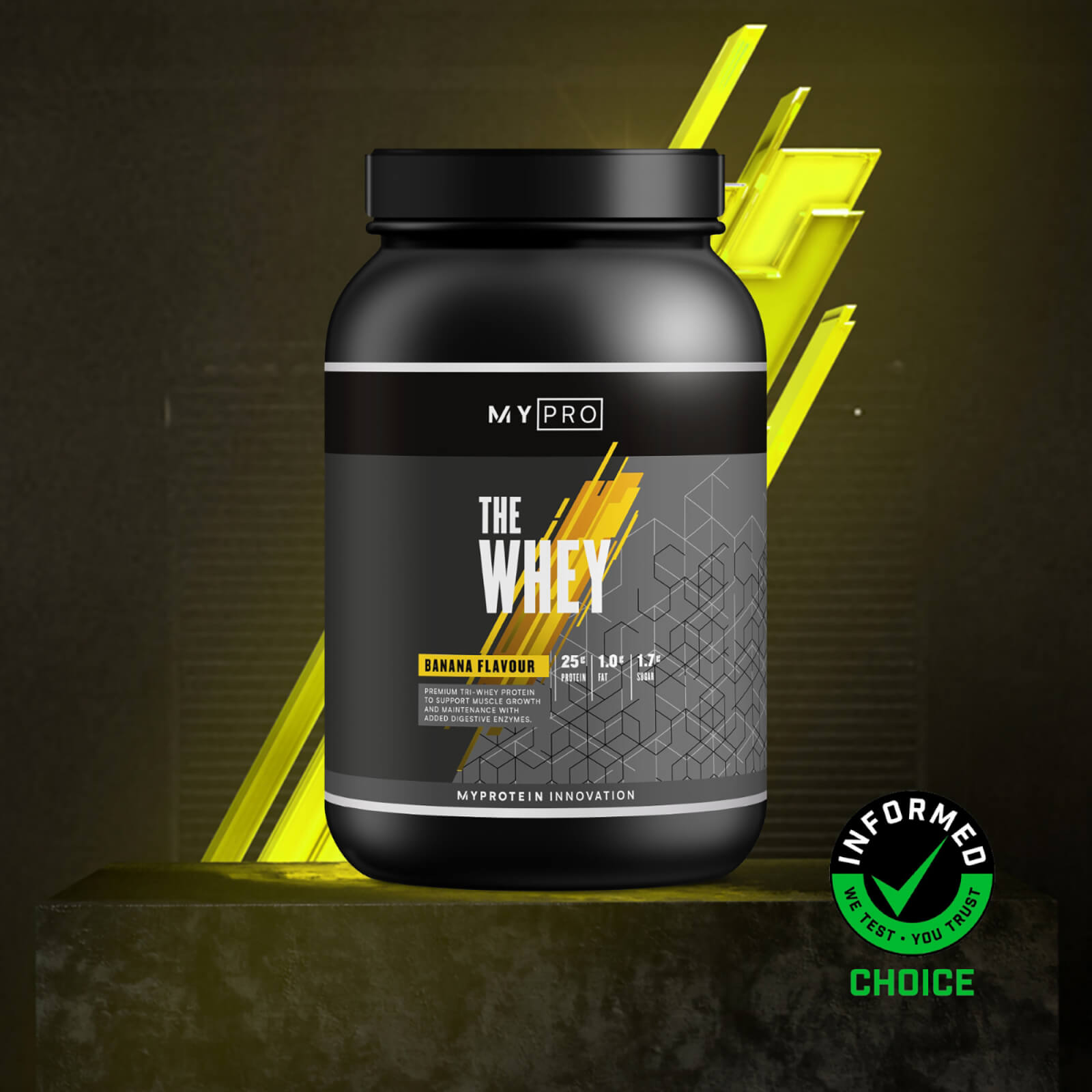Image of THE Whey - 30servings - Banana 12968637 PT21