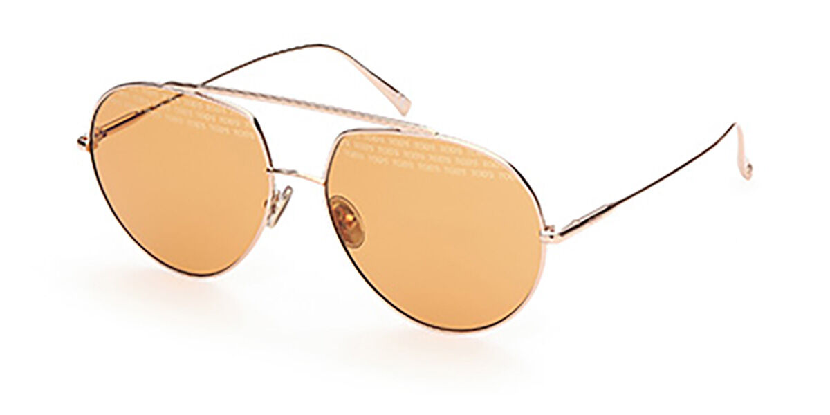 Image of TODS TO0276 28E 57 Lunettes De Soleil Femme Dorées FR