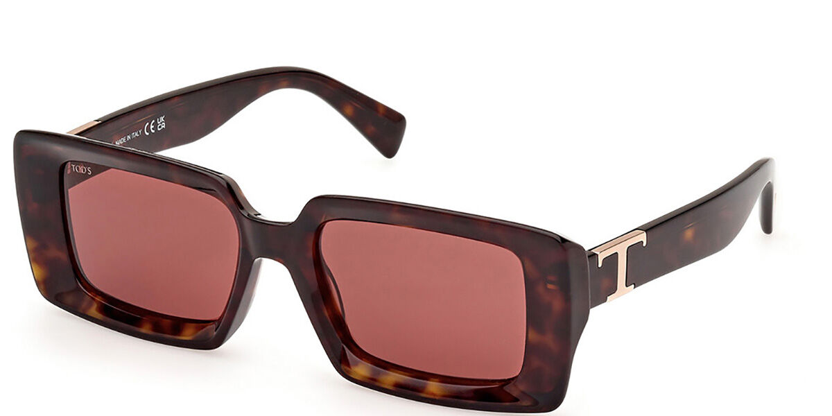 Image of TODS TO0366 52S Óculos de Sol Tortoiseshell Feminino BRLPT