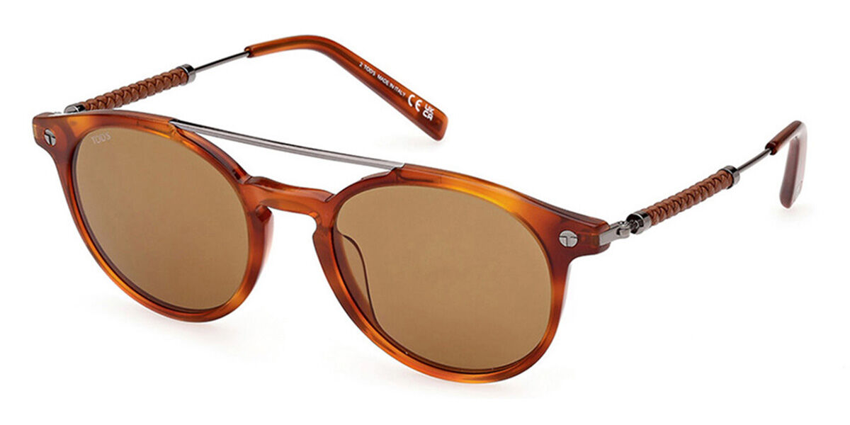 Image of TODS TO0377 53E 51 Lunettes De Soleil Homme Tortoiseshell FR