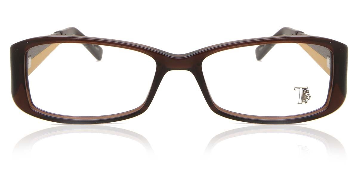 Image of TODS TO5011 056 Óculos de Grau Marrons Masculino BRLPT