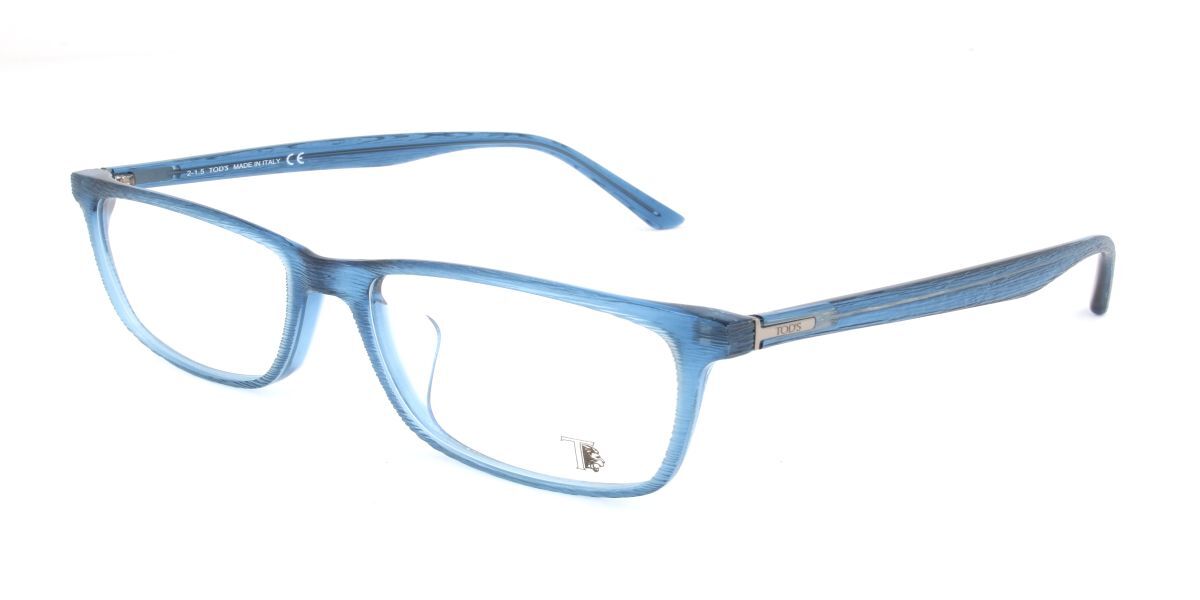 Image of TODS TO5018 087 Óculos de Grau Azuis Masculino BRLPT
