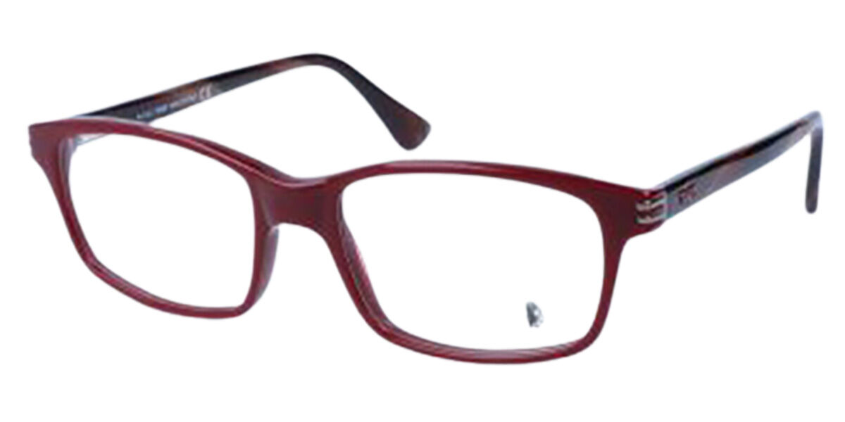 Image of TODS TO5105 069 Óculos de Grau Vermelhos Masculino PRT